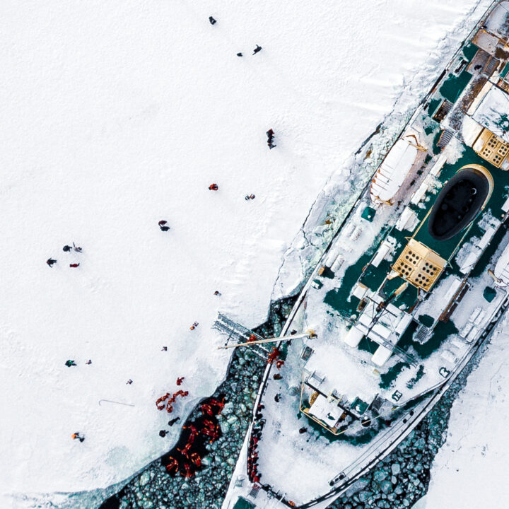 Icefloating on the Icebreaker Sampo