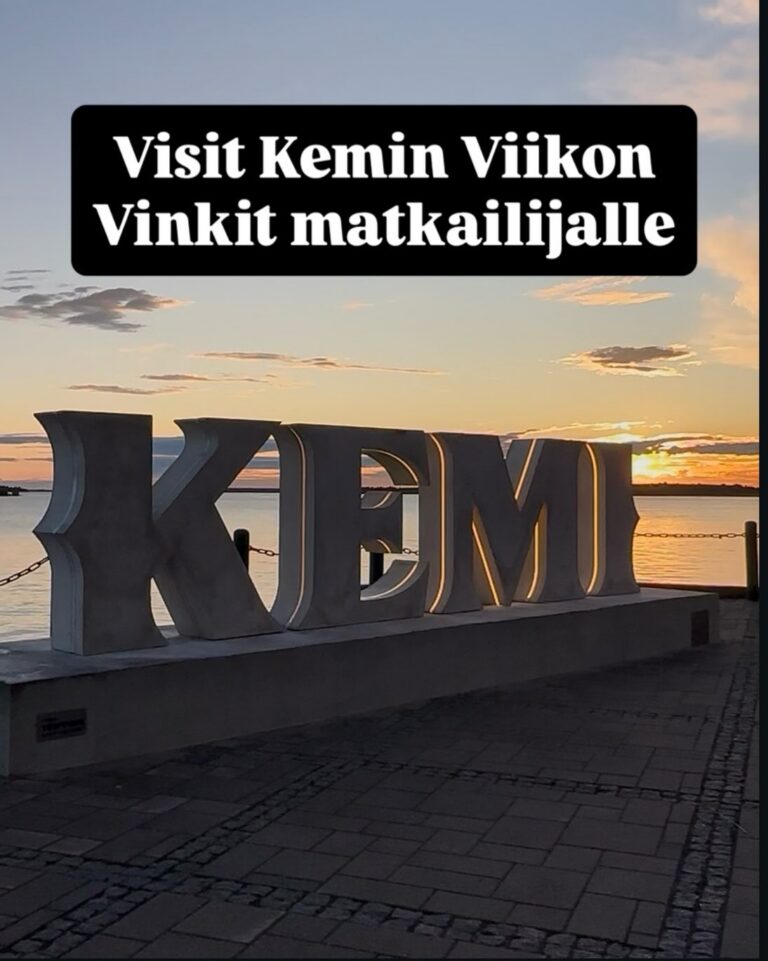 Viikko 28.9-4.10 Kemissä täynnä kivoja tapahtumia: teatteria, musiikkia, taidenäyttelyitä, korutaide…